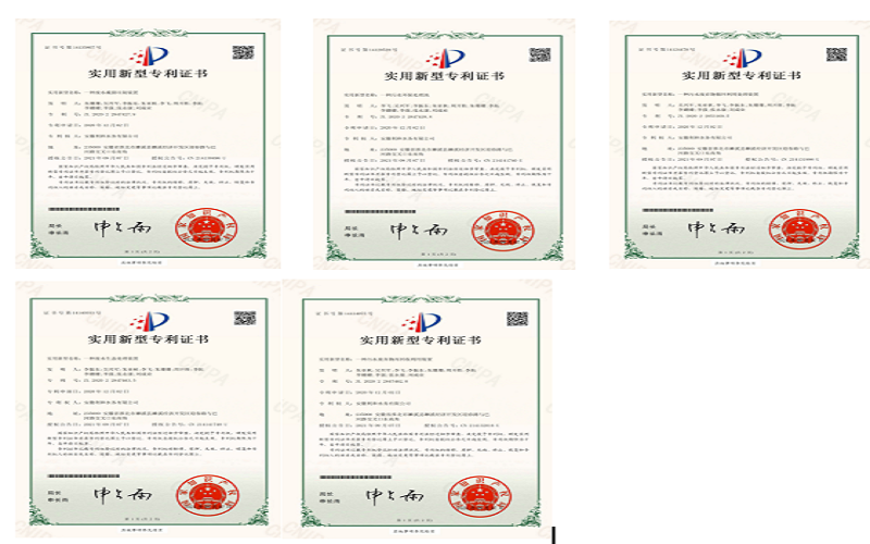 皖创环保子公司安徽利和水务有限公司喜获五项专利证书(图1)